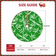 thumbnail image 2 of Fotbe Bamboo Pattern Christmas Tree Skirt, Tree Skirts Plush Christmas Decorations, Christmas Tree Skirts Xmas Decorations Holiday Party Decor-30", 2 of 6