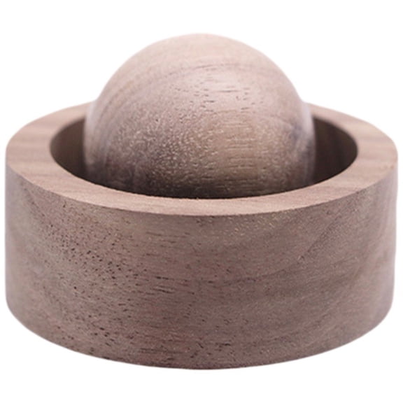 vlrwzc Essential Oil Diffuser, Wooden Ball Aromatherapy Diffuser for Home Office Car Wardrobe Yoga Hall