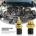 thumbnail image 3 of Cheers.US 4Pcs Coolant Temperature Sensor Corrosion-resistant Durable Copper 37760-P00-003 37870-PJ7-003 Cooling Fan Switch Coolant Temp Sensor for Accord Civic, 3 of 7