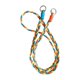 thumbnail image 1 of Cordón para teléfono con dije de lazo, colgante, correas de mano, correa para colgar para teléfono móvil Naranja Amarillo Azul, 1 of 8
