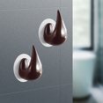 thumbnail image 2 of CSChome Hanger Hook Punch free Hanger Hook: Space saving Traceless Strong Load bearing Water Drop Shape Design for Home Use, 2 of 7
