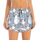 thumbnail image 2 of Balery Happy Snowmen Snowfall Pantalones cortos deportivos para mujer con forro y dos bolsillos, elásticos, para entrenamiento, gimnasio, yoga-Medium, 2 of 7