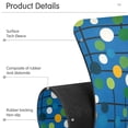 thumbnail image 4 of Yayeee Faucet Mat for Kitchen Sink 30" Diatomite Long Splash Guard Pad, Blue Abstract, 4 of 7