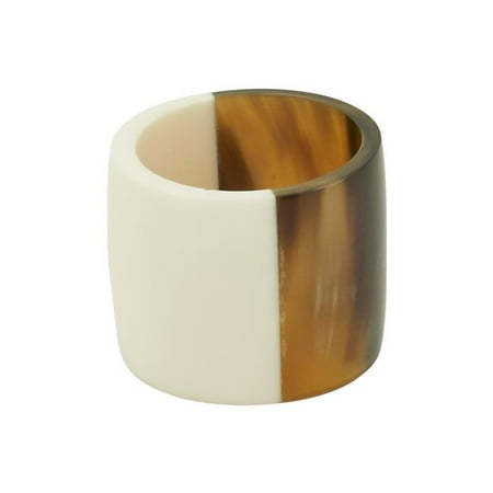

Saro Lifestyle NR231.BR 1.5 x 1.5 in. Elongated Horn - Bone Napkin Rings Brown - Set of 4