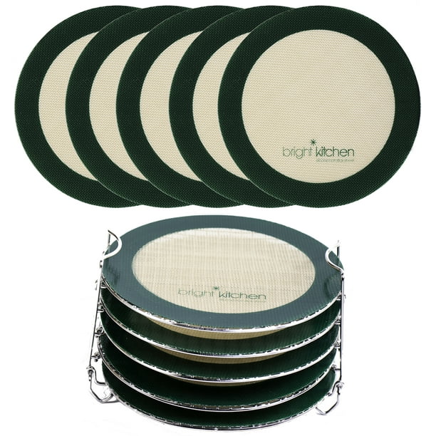 5 Dehydrating Sheets Compatible With Ninja Foodi Dehydrator 8" Circle
