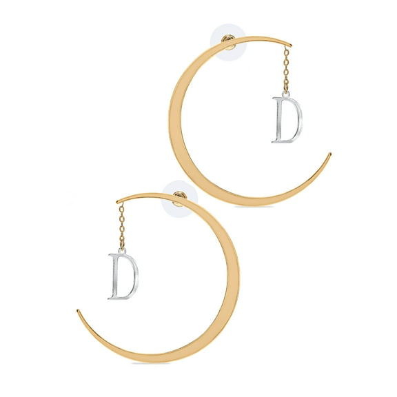 Personalized Initial Earrings