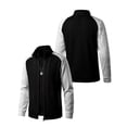 thumbnail image 5 of Lyrehush Track Jackets for Men Color Block Long Sleeve Sweatshirts Relaxed Fitted Zip up Sport Jacket, 5 of 5