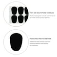 thumbnail image 3 of FESTFENDS 64Set Sax Mouthpiece Tooth Guard Black Rubber Reduce Vibration Beginners, 3 of 8