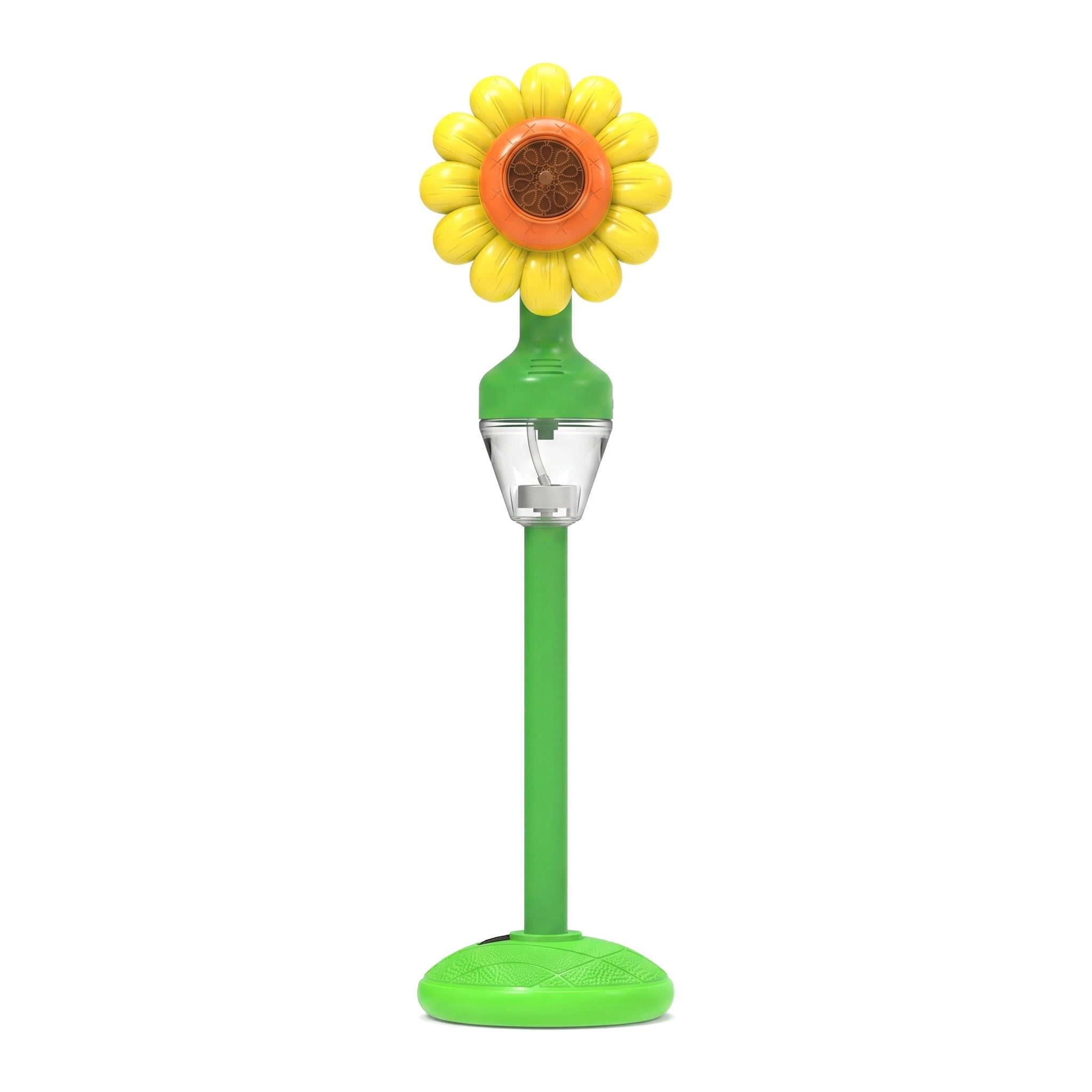 Sunflower Bubble Machine with Lights and Music for Outdoor, Automatic Bubbles Toys for Kids Toddlers, Adjustable Height Bubbles Blower Maker for Wedding Birthday Party Christmas