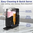 thumbnail image 4 of Magnavox Home Ice Cream & Frozen Slush Drink Maker, Black, 4 of 16
