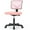 Pink, variant on edx Home Office Desk Chair, Armless Mesh Computer Chair for Small Space, Swivel Adjustable Low Back for Teens/Adults, Black