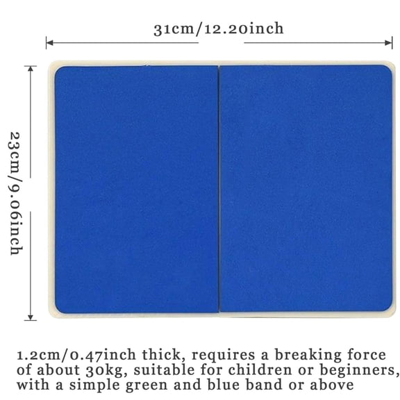 1 Board Rebreakable Board For Kids Reusable Thickened Training Taekwondo Board Taekwondo Breaking Boards For Performance Practicing Test Red | Taekwondo Boards