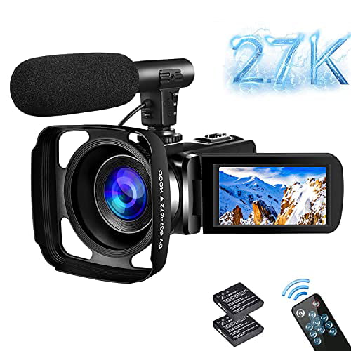 Ultra HD 2.7K 30FPS 30MP YouTube Vlogging Camera 3.0 Inch IPS Touch Screen 16X Digital Zoom Camera Recorder Video Camera Camcorder