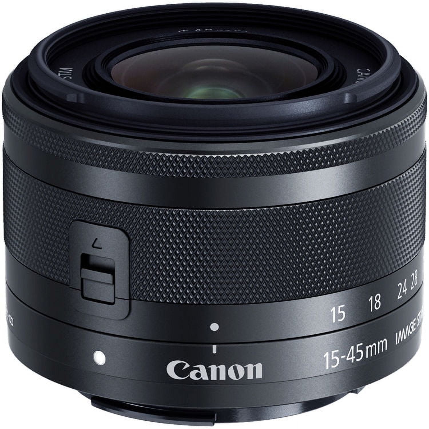 2/23出品！Canon EOS M EF-M15-45 EF-M55-200 Canon EOS M50 II SLR Camera + EF-M 15-45mm Lens + EF-M 55-200mm