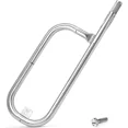 thumbnail image 2 of 60040 17 Inch Grill Burner Tube for Weber Q1200 Q1000 Q100 Q120 304 Stainless Steel Baby Q 386001 386002 516002, 516001, 50060001, 51060001 Gas Grills, for Weber Q Grill Parts 69957/41657, 2 of 8