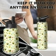 thumbnail image 6 of 32oz Cat Themed Insulated Water Bottle with Handle & Straw, Stainless Steel Travel Tumbler for Coffee & Drinks, Gift for Women - Mother''s Day, Christmas, 6 of 6