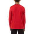 thumbnail image 3 of U.S. Polo Assn. Boys Long Sleeve Solid T-Shirt, Sizes 4-18, 3 of 4
