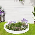 thumbnail image 2 of 10pcs Landscape Edging Border Plastic Garden Borders With Nails Diy Garden Edging Decorative Edging Lawn Stone Look Fence For Garden, 2 of 5