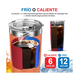 thumbnail image 4 of Vaso Térmico  Bloosom De 20oz Acero Inoxidable Con Popote Y Cepillo Naranja, 4 of 4