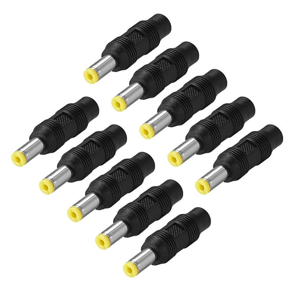 DC Power Converter 5.5mm x 2.1mm Male to 3.5mm x 1.35mm Female 10Pcs