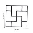 thumbnail image 3 of FENGGUIQU 1Pcs Concrete Paving Mold for Garden Use and Outdoor Projects 40X0.3937in, 3 of 8