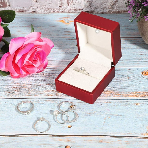 Mini engagement ring box outlet