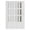 White M, variant on Postuois PVC Folding Door 72x80 Inch, Accordion Room Divider with Magnetic Strip, Smooth Operation No Derailment, for Pantry Closet Partition, 72 x 80 x 0.5 Inch