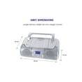 thumbnail image 5 of Boombox portátil para CD/MP3/USB HANNLOMAX HX-318CD con Bluetooth, 5 of 5