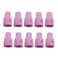 thumbnail image 1 of MasteelfCA 10Pcs 53N61L Ceramic Welding Torch Nozzles Tig Welding Protective Cover Mouth, 1 of 7