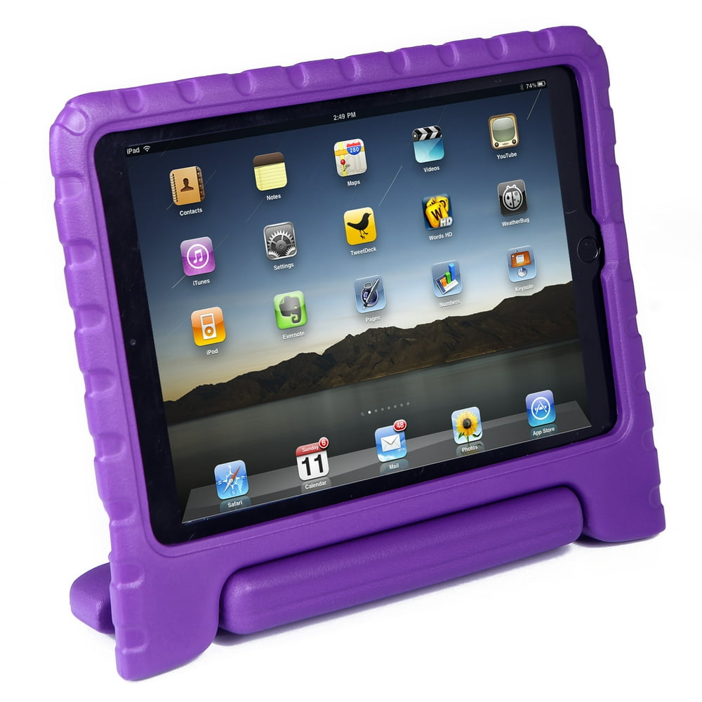HDE iPad Air 2 Case for Kids Shockproof iPad Air 2 Cover Handle Stand