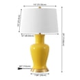 thumbnail image 4 of JONATHAN Y Julian 29" Traditional Classic Ceramic Urn LED Table Lamp, Yellow, JYL4026H, 4 of 7