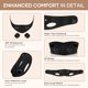 thumbnail image 3 of ANLAN EMS Face Shaper Reduce Double Chin Electric Cheek Lift Up Belt EMS Facial Lifting Massager Face Shaping Mask, 3 of 4