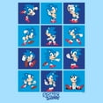 thumbnail image 2 of Men's Sonic the Hedgehog Classic Poses  Graphic T-Shirt, 2 of 4
