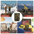 thumbnail image 2 of Uxcell Sac de Compression - Sac de Rangement Imperméable pour Sac à Dos [[Camouflage-20 x 12 Po/ 52 x 29.5 cm]], 2 of 8