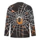 thumbnail image 4 of Amzcrzy - Sudadera Para Hombre, Estilo Casual, Cuello Redondo, Manga Larga, Para Halloween, Con Estampado De Moda, Color Negro, Talla 2Xl, 4 of 5