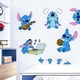thumbnail image 5 of Pegatinas de pared de Lilo y Stitch, pegatinas de pared de dibujos animados de Disney, decoración de pared de vinilo DIY para despegar y pegar, para niños, niñas, niños, dormitorio, sala de estar, ca, 5 of 5