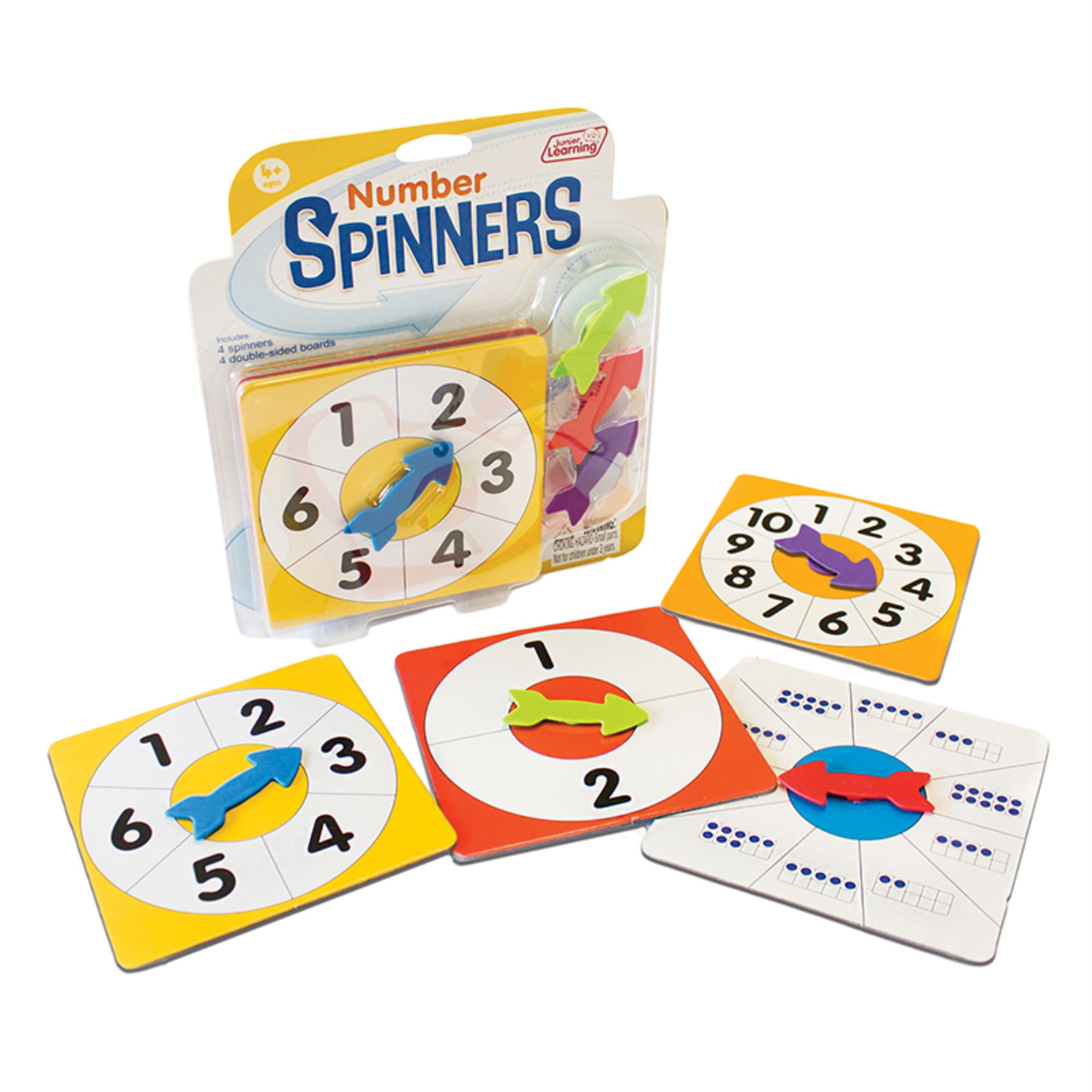 Junior Learning Number Spinners Educational Action Games 