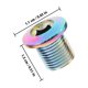 thumbnail image 2 of OUNONA 5Jgo Tornillos Para Cadena De Con Aleación De Aluminio Colores Surtidos Fácil Montaje, 2 of 7