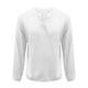 thumbnail image 4 of pstuiky Sudadera con capucha y cuello abierto para hombre, manga larga, dos piezas falsas, parte superior en contraste, jersey holgado, camiseta de manga larga y cuello redondo para hombre., 4 of 6