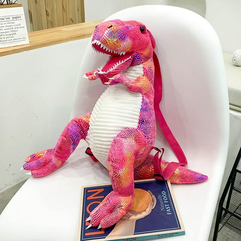 LINMOUA Infant Kids Adult Bags Backpack 3D Dinosaur Backpack Parent Child Bags