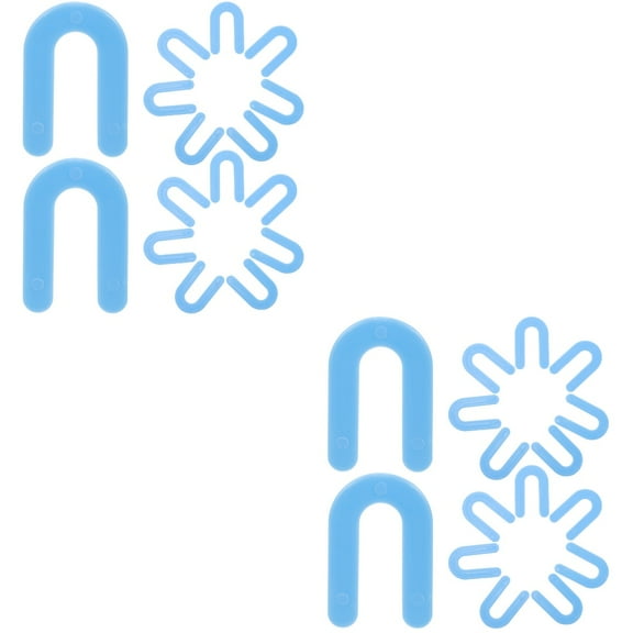 HOMEMAXS 200 pcs  Tile Spacers Horseshoe Shims Tile Spacers U Shape Shims for Leveling Ceramic Tiles(1/16 Inches)