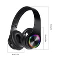 thumbnail image 4 of Seitruly B39 Led Bluetooth V5.0 Auriculares Deporte Hoofdtelefoon Subwoofer Draadloze Stereo Ondersteuning Card Oortelefoon Plug-In Headset Type3 NO3, 4 of 6
