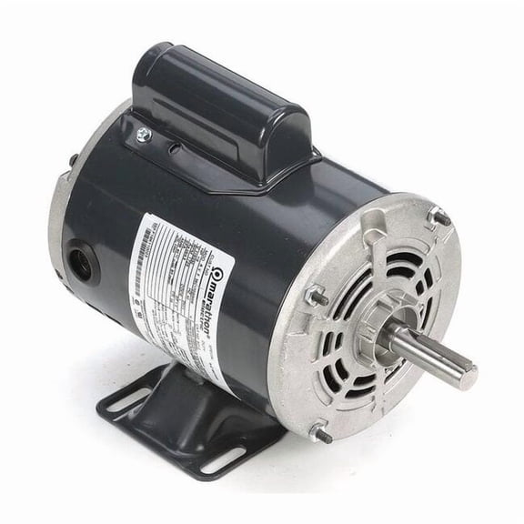 Capacitor-Start General Purpose Motor, 1/2 hp HP, 115/230V AC Voltage, 56 Frame 056C17D2098