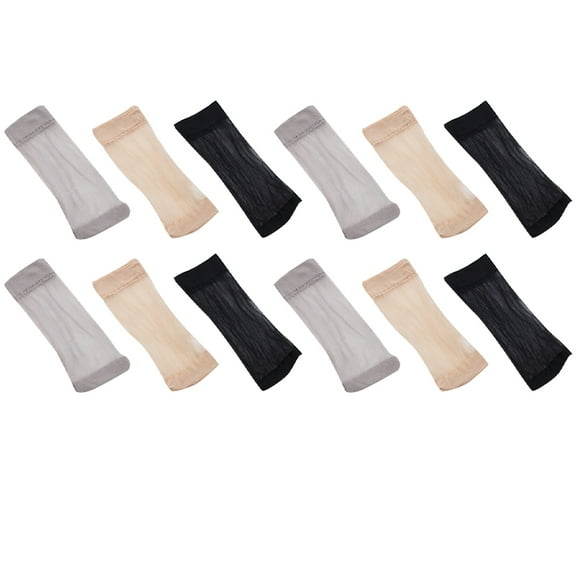 LRXIYODE Elastic Socks Ankle Socks for Women 30 Pairs Grey