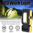 thumbnail image 4 of Imán De Luz De Trabajo Led Cob Portátil, 3 Modos, Luz De Trabajo Led Alimentada Por Batería Aaa, Mini Linterna, Lámpara Con Herramienta De Recogida Methold HA022811-00, 4 of 7