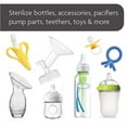 Baby Brezza Advanced Bottle Sterilizer, Steamer & Dryer, Universal for