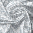 thumbnail image 7 of Ambesonne Floral Valance & Curtain, Interconnected Flowers Art, 55"x36", White Pale Purpleblue, 7 of 7