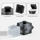 thumbnail image 3 of Molde Cuadrado Grande para Hielo - Bandeja de Silicona Transparente para Hielo, Ideal para Whisky, Cócteles y Bebidas, 3 of 5