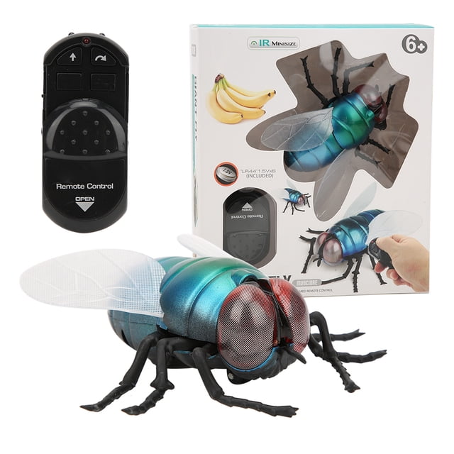 Insecto Simulado ANGGREK Control Remoto Interactivo Portátil Resistente al Desgaste Juguete Halloween