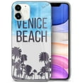 thumbnail image 1 of Case Yard iPhone-11 Case Clear Soft & Flexible TPU Ultra Low Profile Slim Fit Thin Shockproof Transparent Bumper Protective Cover Drop Protective Cell Phone Cases (Venice Beach), 1 of 8